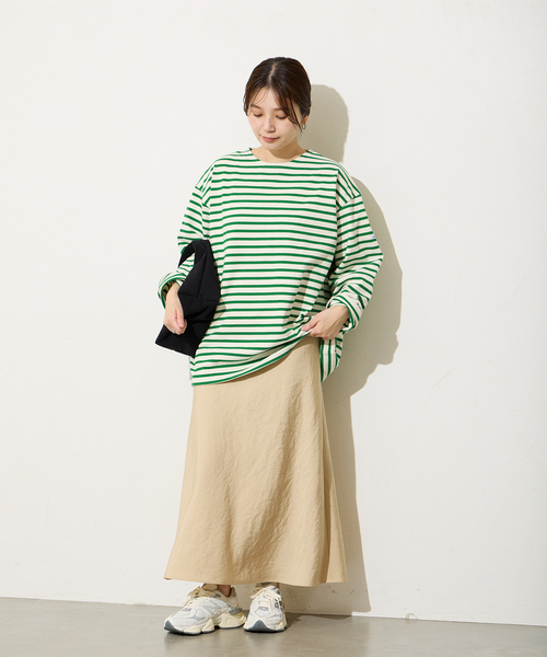 ORCIVAL（オーシバル）の「【ORCIVAL/オーシバル】 COTTON LOURD：カットソー（Tシャツ/カットソー・レディース・クリアブルー/ライトイエロー/ライトグリーン・3）」の14枚目の写真