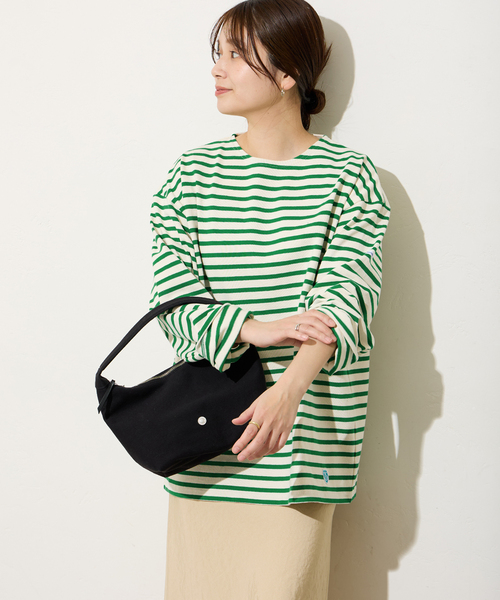 ORCIVAL（オーシバル）の「【ORCIVAL/オーシバル】 COTTON LOURD：カットソー（Tシャツ/カットソー・レディース・クリアブルー/ライトイエロー/ライトグリーン・3）」の12枚目の写真