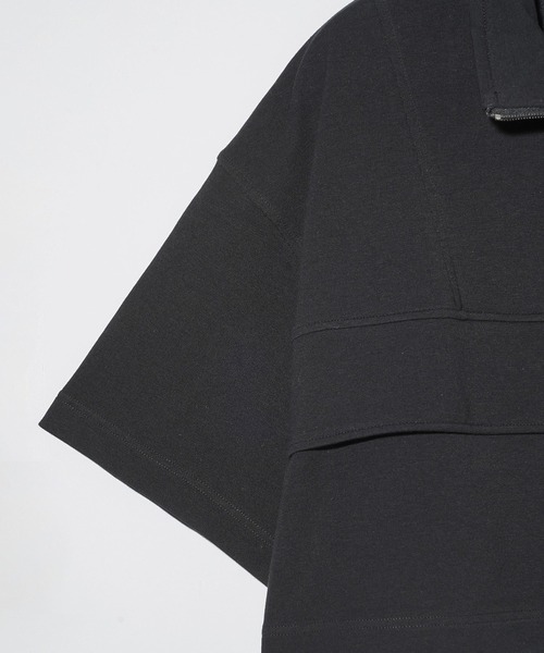 X-girl（エックスガール）の「CROPPED ANORAK TOP（スウェット・レディース・ブラック/オリーブ/ライトパープル・S/M）」の15枚目の写真