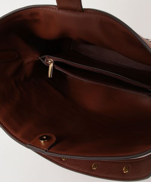 FOSSIL（フォッシル）の「フォッシル 肩かけバッグ レディース PU ブラウン 11インチのiPad収納可 ZB11006249（ショルダーバッグ・レディース・ブラウン・FREE）」の8枚目の写真