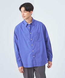 green label relaxing | コットン シルク ボイル ジャストルーズ シャツ(シャツ/ブラウス)