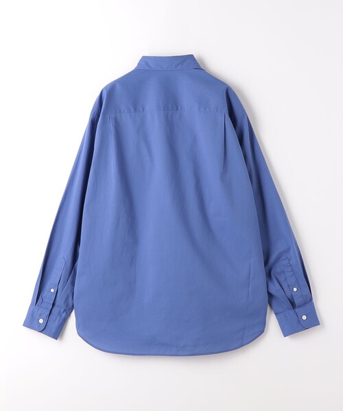 green label relaxing（グリーンレーベルリラクシング）の「コットン シルク ボイル ジャストルーズ シャツ（シャツ/ブラウス・メンズ・ピンク/ロイヤルブルー/ダークグレー・XL/M/S/L）」の11枚目の写真