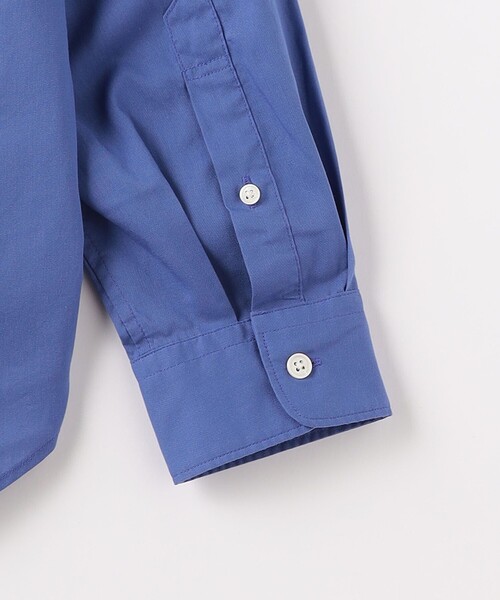 green label relaxing（グリーンレーベルリラクシング）の「コットン シルク ボイル ジャストルーズ シャツ（シャツ/ブラウス・メンズ・ピンク/ロイヤルブルー/ダークグレー・XL/M/S/L）」の13枚目の写真