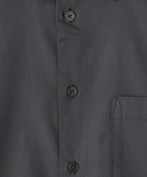 green label relaxing（グリーンレーベルリラクシング）の「コットン シルク ボイル ジャストルーズ シャツ（シャツ/ブラウス・メンズ・ピンク/ロイヤルブルー/ダークグレー・XL/M/S/L）」の19枚目の写真