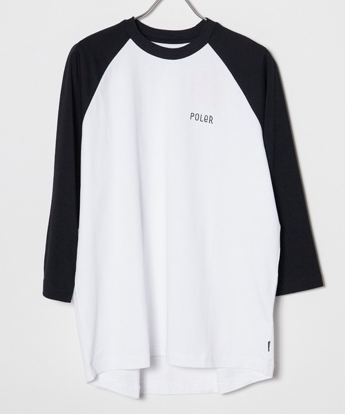 POLER ポーラー MOCK NECK TEE PRINT (S) POLER ポーラー MOCK NECK TEE PRINT (S)（TEE SHIRTS