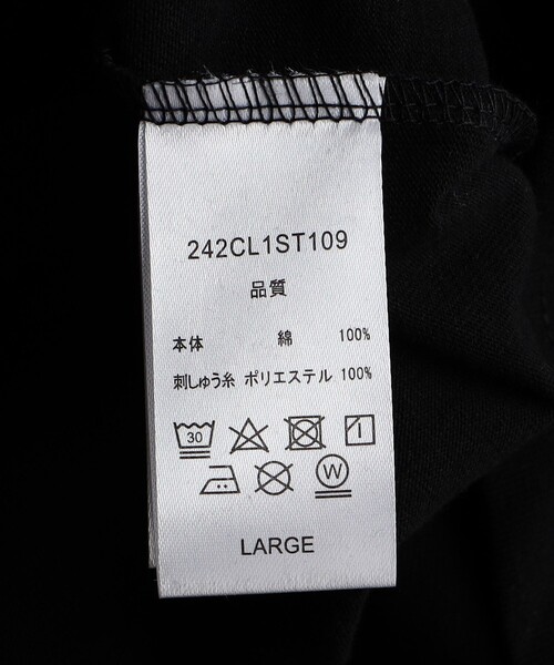 限定展開 CHILLAX/チラックス BETTY CircleLogo S/S TEE / クルーネックTシャツ / バックプリント / 242CL1ST109（Tシャツ/カットソー）｜FREAK'S STORE（フリークスストア）