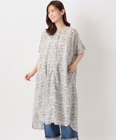 【新品】アフタヌーンティー　タックワンピース　リバティプリント WEB限定】タックワンピース/リバティプリント | アフタヌーン