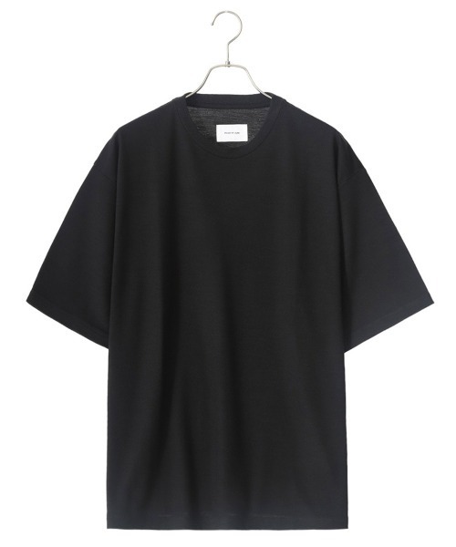PORT BY ARK（ポートバイアーク）の「PORT BY ARK / ポートバイアーク：Wool S/S T-Shirt：PO15-T002[COR]（Tシャツ/カットソー・メンズ・ブラック/ネイビー・1/2）」の2枚目の写真