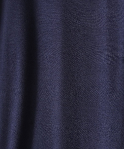 PORT BY ARK（ポートバイアーク）の「PORT BY ARK / ポートバイアーク：Wool S/S T-Shirt：PO15-T002[COR]（Tシャツ/カットソー・メンズ・ブラック/ネイビー・1/2）」の9枚目の写真