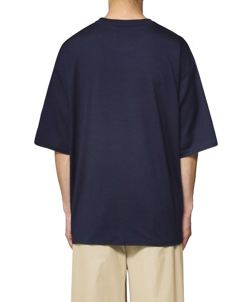 PORT BY ARK（ポートバイアーク）の「PORT BY ARK / ポートバイアーク：Wool S/S T-Shirt：PO15-T002[COR]（Tシャツ/カットソー・メンズ・ブラック/ネイビー・1/2）」の17枚目の写真