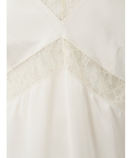 FRAY I.D（フレイアイディー）の「サンドウォッシュシルクキャミ（キャミソール・レディース・ブラック/アイボリー/オレンジ・FREE）」の12枚目の写真