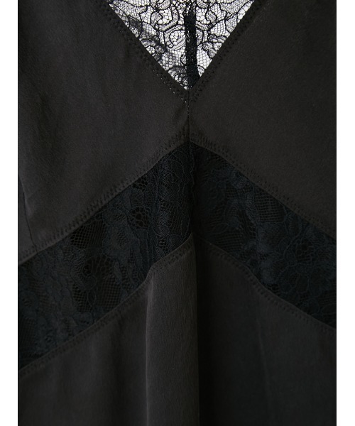 FRAY I.D（フレイアイディー）の「サンドウォッシュシルクキャミ（キャミソール・レディース・ブラック/アイボリー/オレンジ・FREE）」の16枚目の写真