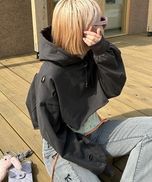 Alley by w closet | 【Alley】ダメージプルオーバー(パーカー)