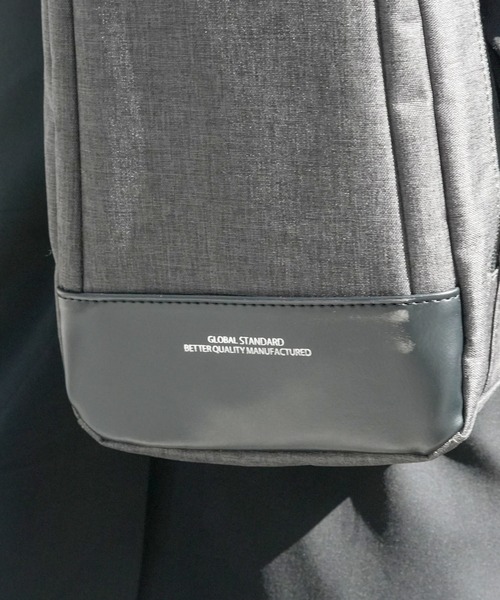 Blue Standard (ブルースタンダード)の「【BLUE STANDARD/ブルースタンダード】 フェイクレザーボディバッグ(ボディバッグ/ウエストポーチ・メンズ・ブラック/チャコールグレー・FREE)」の14枚目の写真