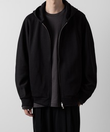 CO/PE ダブルニット ジップアップフーディー / CO/PE DOUBLE KNIT ZIP UP HOODIE