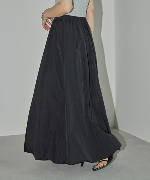 Aunt Marie's(アントマリーズ)の「ナイロンバルーンスカート(スカート・レディース・ブラック/アイボリー/ブルー・FREE)」の17枚目の写真