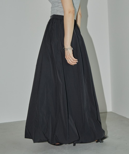 Aunt Marie's(アントマリーズ)の「ナイロンバルーンスカート(スカート・レディース・ブラック/アイボリー/ブルー・FREE)」の19枚目の写真