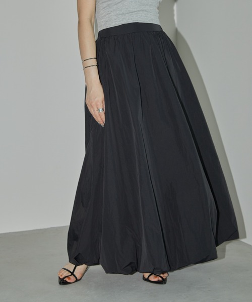 Aunt Marie's(アントマリーズ)の「ナイロンバルーンスカート(スカート・レディース・ブラック/アイボリー/ブルー・FREE)」の20枚目の写真