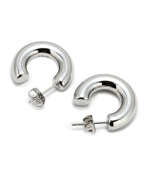 CENE(セネ)の「【CENE】セネ/ボリュームシィクフープピアス(ピアス(両耳用)・レディース・ゴールド/シルバー・FREE)」の20枚目の写真