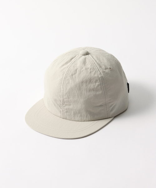 cabaret poval(キャバレーポバール)の「CABARET POVAL / キャバレーポバール Nylon Ripstop 6-Panel(キャップ・メンズ・オレンジ/ホワイト×ホワイト/ブラック・FREE)」の2枚目の写真