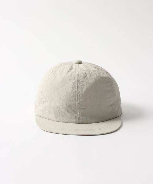 cabaret poval(キャバレーポバール)の「CABARET POVAL / キャバレーポバール Nylon Ripstop 6-Panel(キャップ・メンズ・オレンジ/ホワイト×ホワイト/ブラック・FREE)」の4枚目の写真