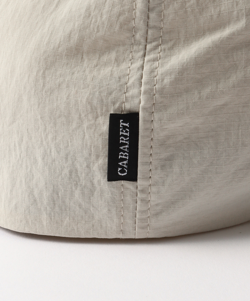 cabaret poval(キャバレーポバール)の「CABARET POVAL / キャバレーポバール Nylon Ripstop 6-Panel(キャップ・メンズ・オレンジ/ホワイト×ホワイト/ブラック・FREE)」の13枚目の写真