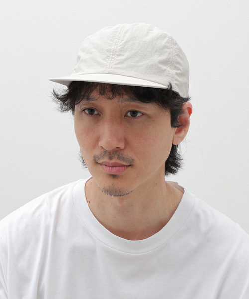 cabaret poval(キャバレーポバール)の「CABARET POVAL / キャバレーポバール Nylon Ripstop 6-Panel(キャップ・メンズ・オレンジ/ホワイト×ホワイト/ブラック・FREE)」の10枚目の写真