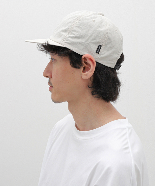 cabaret poval(キャバレーポバール)の「CABARET POVAL / キャバレーポバール Nylon Ripstop 6-Panel(キャップ・メンズ・オレンジ/ホワイト×ホワイト/ブラック・FREE)」の11枚目の写真