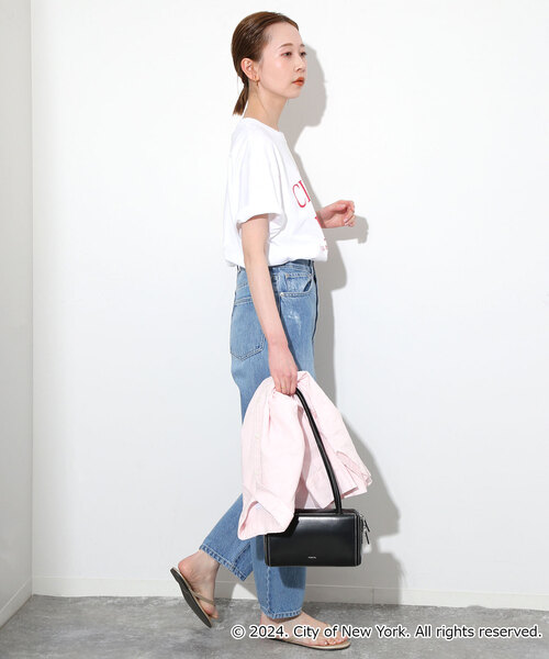 SLOBE IENA（スローブイエナ）の「《追加》 GOOD ROCK SPEED / グッドロックスピード NEWYORK Tシャツ 24NYC016W（Tシャツ/カットソー・レディース・ホワイト/グレー・FREE）」の17枚目の写真