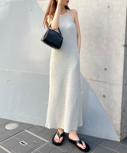 ABYS（アビス）の「カップ付きアメスリワンピース（ワンピース・レディース・ブラック/チャコールグレー/杢グレー・FREE）」の20枚目の写真