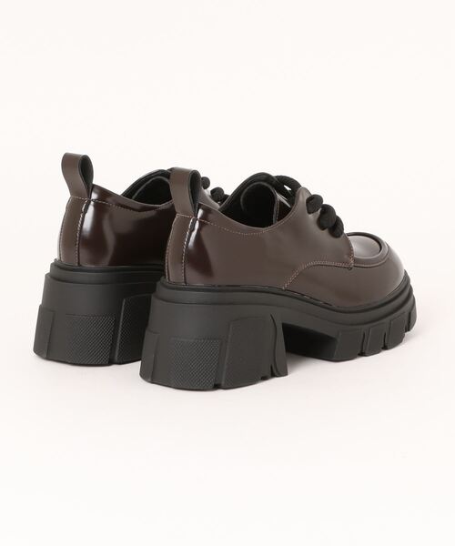 shoes365(シューズスリーシックスファイヴ)の「【shoes365】厚底ドレスシューズ(ドレスシューズ・レディース・ブラウン/ブラック・22.5cm/23.0cm/23.5cm/24.0cm/24.5cm/25.0cm)」の3枚目の写真