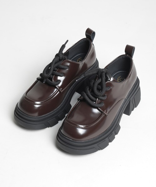 shoes365(シューズスリーシックスファイヴ)の「【shoes365】厚底ドレスシューズ(ドレスシューズ・レディース・ブラウン/ブラック・22.5cm/23.0cm/23.5cm/24.0cm/24.5cm/25.0cm)」の9枚目の写真