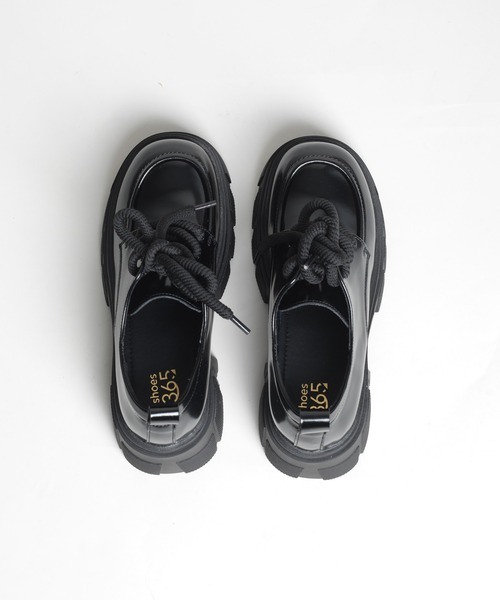 shoes365(シューズスリーシックスファイヴ)の「【shoes365】厚底ドレスシューズ(ドレスシューズ・レディース・ブラウン/ブラック・22.5cm/23.0cm/23.5cm/24.0cm/24.5cm/25.0cm)」の14枚目の写真