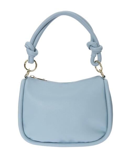 Te chichi TERRASSE（テチチテラス）の「ノットハンドルショルダーバッグ（ハンドバッグ・レディース・オフホワイト/ブルー/ブラック・F）」の4枚目の写真