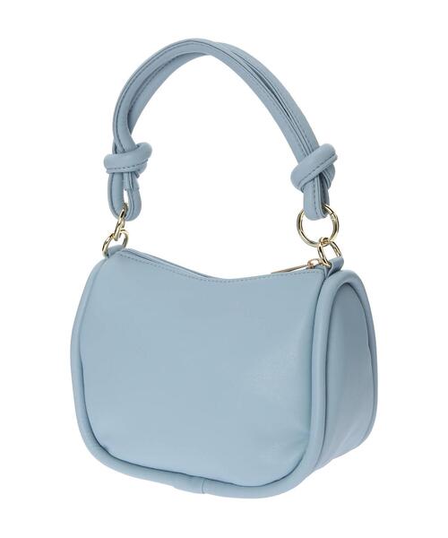 Te chichi TERRASSE（テチチテラス）の「ノットハンドルショルダーバッグ（ハンドバッグ・レディース・オフホワイト/ブルー/ブラック・F）」の5枚目の写真