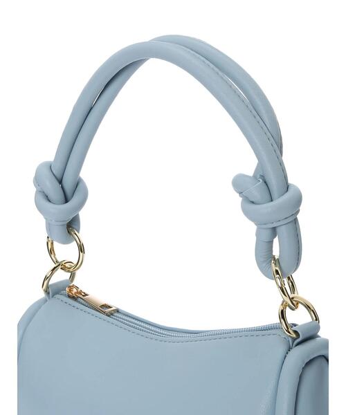 Te chichi TERRASSE（テチチテラス）の「ノットハンドルショルダーバッグ（ハンドバッグ・レディース・オフホワイト/ブルー/ブラック・F）」の7枚目の写真