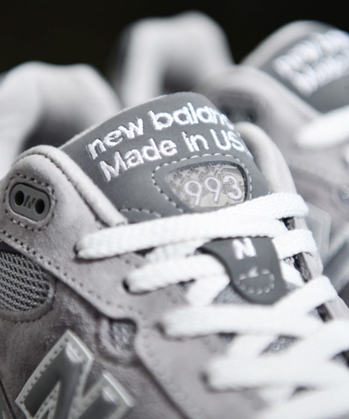 NEW BALANCE（ニューバランス）の「Made in USA 993（スニーカー・メンズ・グレー・28.5cm/27.5cm/27.0cm/26.5cm/26.0cm/25.5cm/25.0cm/29.0cm/28.0cm）」の12枚目の写真