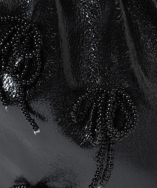 HARE（ハレ）の「リボンキンチャクミニバッグ(HARE)（ショルダーバッグ・レディース・シルバー/ブラック・FREE）」の22枚目の写真