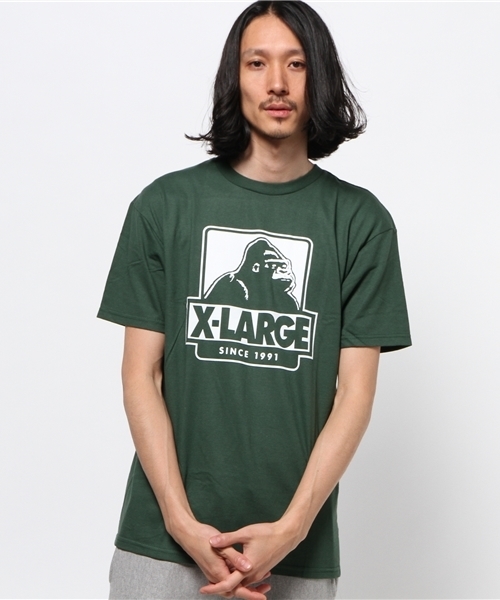 XLARGE(エクストララージ)の「S/S TEE OG GORILLA(Tシャツ/カットソー・メンズ・ホワイト/ブラック/バーガンディー/グリーン/ネイビー・MEDIUM/SMALL/X-LARGE/LARGE)」の3枚目の写真