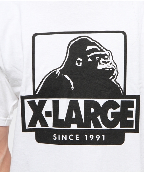 XLARGE(エクストララージ)の「S/S TEE OG GORILLA(Tシャツ/カットソー・メンズ・ホワイト/ブラック/バーガンディー/グリーン/ネイビー・MEDIUM/SMALL/X-LARGE/LARGE)」の10枚目の写真