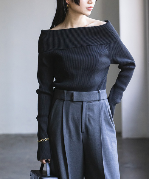 Noble（ノーブル）の「《追加》オフショルニット 3（ニット/セーター