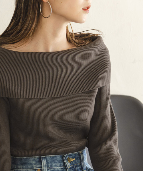 Noble（ノーブル）の「《追加》オフショルニット 3（ニット/セーター