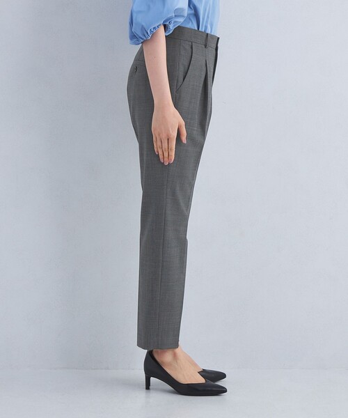 green label relaxing(グリーンレーベルリラクシング)の「カチリラ テーパード パンツ ◇No01◇ -ウォッシャブル・ストレッチ・防シワ-(スラックス・レディース・ベージュ/その他1/ネイビー・34/36/42/38/40/44/46)」の14枚目の写真