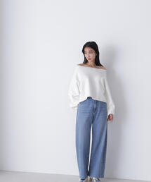 ◇バレルラインデニムパンツ