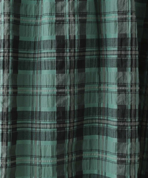 LEPSIM（レプシィム）の「チェックフレアスカート　129585（スカート・レディース・ホワイト×ブラック/グリーン・FREE）」の20枚目の写真