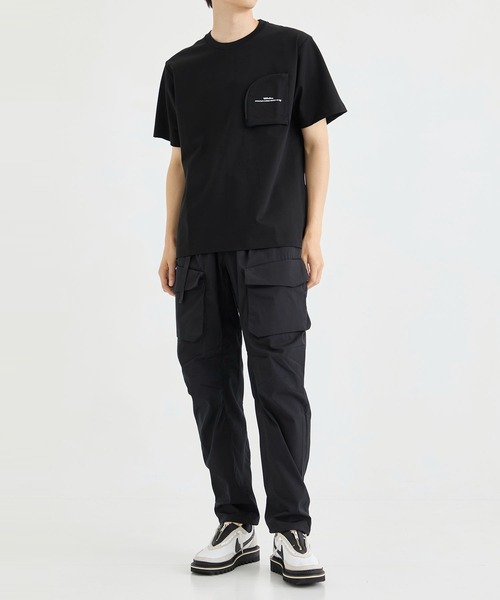 WHITE MOUNTAINEERING（ホワイトマウンテニアリング）の「【White Mountaineering / ホワイトマウンテニアリング】ZIP POCKET T-SHIRT（Tシャツ/カットソー・メンズ・ネイビー/ブラック・1/3/2）」の11枚目の写真