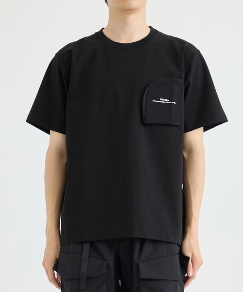 WHITE MOUNTAINEERING（ホワイトマウンテニアリング）の「【White Mountaineering / ホワイトマウンテニアリング】ZIP POCKET T-SHIRT（Tシャツ/カットソー・メンズ・ネイビー/ブラック・1/3/2）」の12枚目の写真