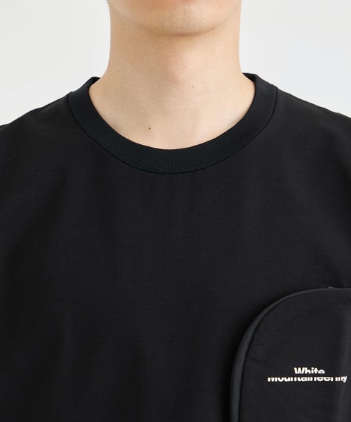 WHITE MOUNTAINEERING（ホワイトマウンテニアリング）の「【White Mountaineering / ホワイトマウンテニアリング】ZIP POCKET T-SHIRT（Tシャツ/カットソー・メンズ・ネイビー/ブラック・1/3/2）」の15枚目の写真