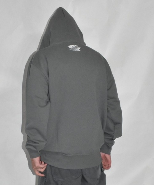 DOUBLE STEAL(ダブルスティール)の「スワローワッペン 裏パイルパーカー(パーカー・メンズ・グリーン系1/ブラック・LARGE/X-LARGE/MEDIUM)」の9枚目の写真