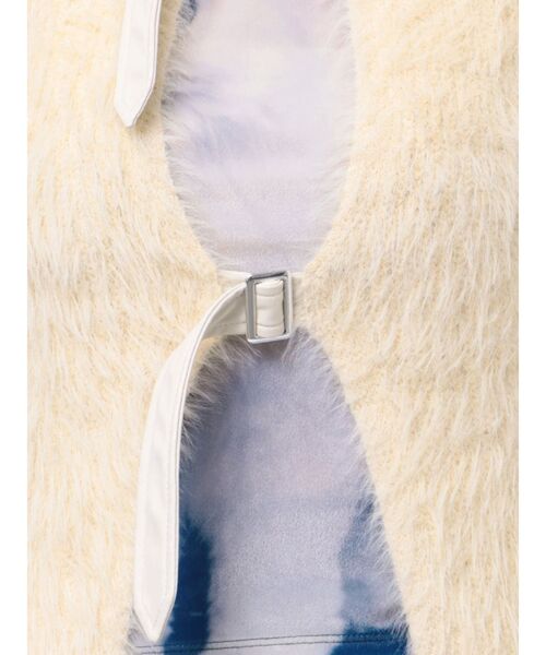 jouetie（ジュエティ）の「シャギーニットベルトカーディガン（カーディガン/ボレロ・レディース・グレー/ブルー/アイボリー・MEDIUM）」の10枚目の写真